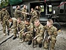 Absitzen aus einem "Black Hawk". (Bild öffnet sich in einem neuen Fenster)