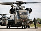 Ein deutscher CH-53. (Bild öffnet sich in einem neuen Fenster)