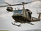 Zwei österreichische AB-212 im Anflug. (Bild öffnet sich in einem neuen Fenster)