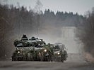 Panzergrenadierzug mit Schützenpanzer "Ulan". (Bild öffnet sich in einem neuen Fenster)