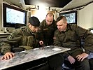 Österreichisch-lettische Zusammenarbeit bei der Artillerie.