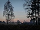 Abendstimmung am Truppenübungsplatz. (Bild öffnet sich in einem neuen Fenster)
