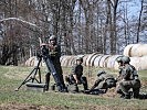 Schwere Granatwerfer waren am Schießen beteiligt. (Bild öffnet sich in einem neuen Fenster)
