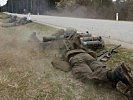 Feuerkampf durch das Panzerabwehrrohr. (Bild öffnet sich in einem neuen Fenster)