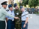 "Freundschaft durch Sport" - das Motto des Militärweltsportverbandes. (Bild öffnet sich in einem neuen Fenster)
