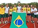 Freude bei den Brasilianern über den 3. Platz in der Teamwertung. (Bild öffnet sich in einem neuen Fenster)