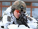 Dieser deutsche Soldat hat das Ziel fest im Blick. (Bild öffnet sich in einem neuen Fenster)