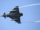 Die Eurofighter trainieren. (Bild öffnet sich in einem neuen Fenster)