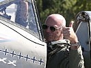 Ein Pilot der Warbirds. (Bild öffnet sich in einem neuen Fenster)