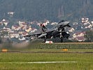 Der Eurofighter hebt ab. (Bild öffnet sich in einem neuen Fenster)