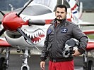 Ein kroatischer Pilot. (Bild öffnet sich in einem neuen Fenster)