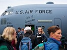 Auch die U.S. Airforce ist in Zeltweg gelandet. (Bild öffnet sich in einem neuen Fenster)