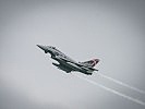 Ein Eurofighter des Bundesheeres. (Bild öffnet sich in einem neuen Fenster)