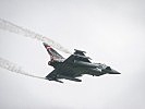 Der Eurofighter hat eine Sonderlackierung. (Bild öffnet sich in einem neuen Fenster)