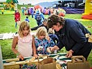 Für die Kinder gibt´s ein abwechslungsreiches Programm in der Kinderwelt. (Bild öffnet sich in einem neuen Fenster)