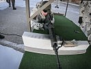 Anschießen der Waffen. (Bild öffnet sich in einem neuen Fenster)
