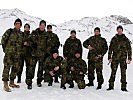 Die Soldaten aus Bulgarien sind guter Dinge für die "Edelweiss Raid". (Bild öffnet sich in einem neuen Fenster)