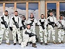 Gebirgssoldaten der französischen Armee. (Bild öffnet sich in einem neuen Fenster)