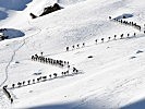 Quer durch die Tiroler Berge am Truppenübunsplatz Lizum-Walchen. (Bild öffnet sich in einem neuen Fenster)