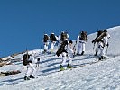 Weiter geht es durch die verschneiten Tiroler Berge. (Bild öffnet sich in einem neuen Fenster)