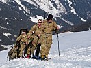 Das Team aus den USA beim Aufstieg auf der Strecke. (Bild öffnet sich in einem neuen Fenster)
