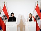 Pressekonferenz am 15. März 2020. (Bild öffnet sich in einem neuen Fenster)