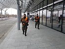 Streife am Flughafen Linz-Hörsching. (Bild öffnet sich in einem neuen Fenster)