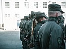 Soldaten des Jägerbataillons 19 unterstützen die Garde. (Bild öffnet sich in einem neuen Fenster)