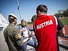 Klaudia Tanner eröffnet Training im Heeressportzentrum. (Bild öffnet sich in einem neuen Fenster)