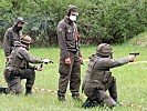 Ein umfangreiches Schießprogramm war Teil der Einsatzvorbereitung. (Bild öffnet sich in einem neuen Fenster)