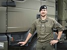 Erster Einsatz als Gruppenkommandant: Wachtmeister Christoph E. (Bild öffnet sich in einem neuen Fenster)