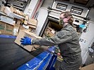 ...und Soldatinnen sowie Bedienstete des Bundesheeres sind im Einsatz. (Bild öffnet sich in einem neuen Fenster)