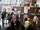Pressekonferenz von VM Tanner mit Gesundheits-Stadtrat Peter Hacker. (Bild öffnet sich in einem neuen Fenster)
