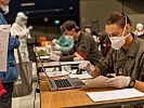 Weitere 350 Soldatinnen und Soldaten für Massentests.Bild: Archiv. (Bild öffnet sich in einem neuen Fenster)