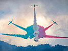 Frecce Tricolori. (Bild öffnet sich in einem neuen Fenster)