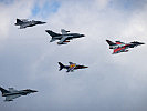 Formation im steirischen Himmel. (Bild öffnet sich in einem neuen Fenster)