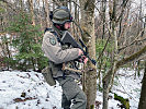 Die Milizsoldaten des Jägerbataillons Salzburg üben 2 Wochen den Einsatz. (Bild öffnet sich in einem neuen Fenster)