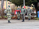 Meldung an den Militärkommandanten Brigadier Anton Waldner. (Bild öffnet sich in einem neuen Fenster)