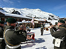 Die Militärmusik Tirol umrahmte den Festakt musikalisch. (Bild öffnet sich in einem neuen Fenster)