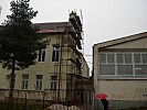Die Gesamtschule "Kulin Ban" in Visoko bei den Renovierungsarbeiten. (Bild öffnet sich in einem neuen Fenster)