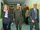Generalmajor Brieger in der Schule. (Bild öffnet sich in einem neuen Fenster)