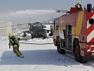 Sie Feuerwehr eilt zu Hilfe. (Bild öffnet sich in einem neuen Fenster)