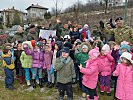 Die Kinder bedankten sich mit einem selbst gemalten Bild... (Bild öffnet sich in einem neuen Fenster)