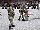 Türkische Soldaten bei einer Vorführung. (Bild öffnet sich in einem neuen Fenster)