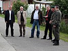 Die Delegation beim Besuch in Brcko. (Bild öffnet sich in einem neuen Fenster)