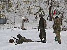 Soldaten der türkischen und bosnischen Armee beim Scharfschießen. (Bild öffnet sich in einem neuen Fenster)