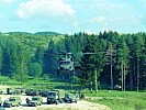 Ein österreichischer "Black Hawk" im Landeanflug. (Bild öffnet sich in einem neuen Fenster)