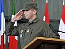 Oberstleutnant Köck, der neue Kommandant des Multinationalen Bataillons. (Bild öffnet sich in einem neuen Fenster)