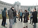 Kulturelle Stadtführung mit einer bosnischen Fremdenführerin. (Bild öffnet sich in einem neuen Fenster)