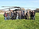 Die Besucher bei der Ankunft in Bratunac. (Bild öffnet sich in einem neuen Fenster)
